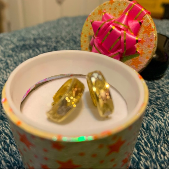 Gold earrings 14k - Picture 2 of 10